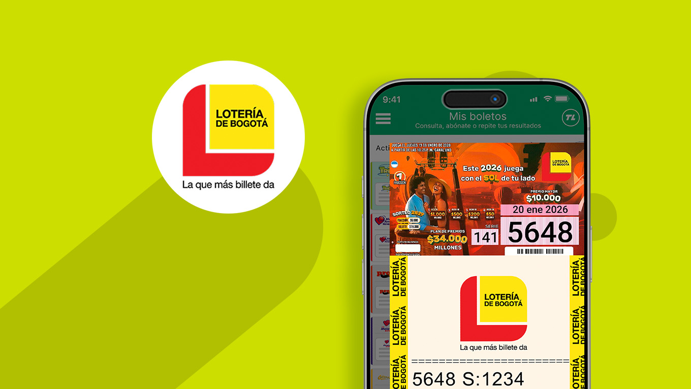 Cómo jugar a la lotería de Bogotá: participa con TuLotero