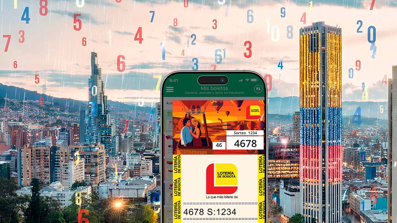 Números más premiados de la Lotería de Bogotá