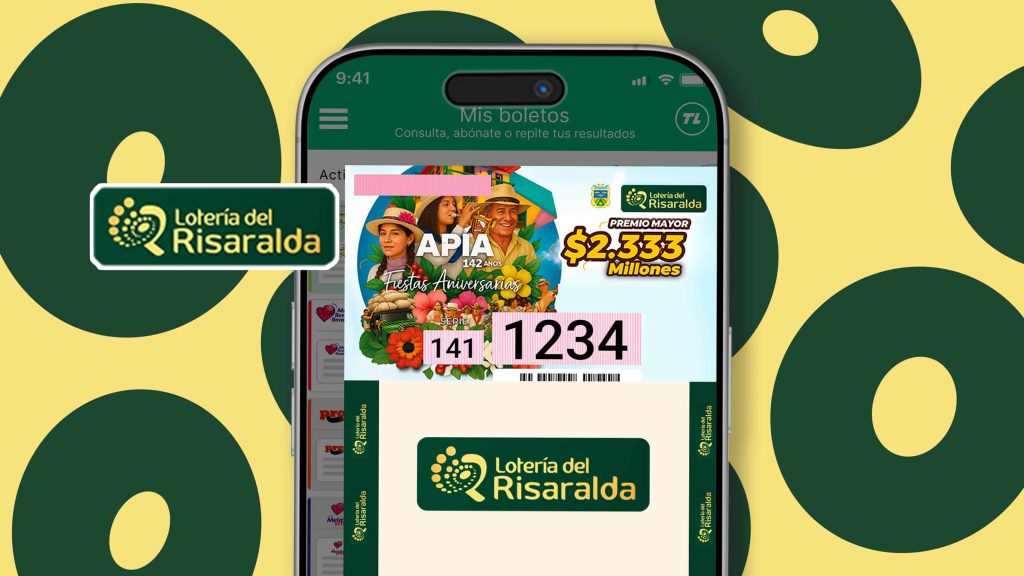 Cómo jugar la Lotería del Risaralda en TuLotero con $14.400 millones en juego