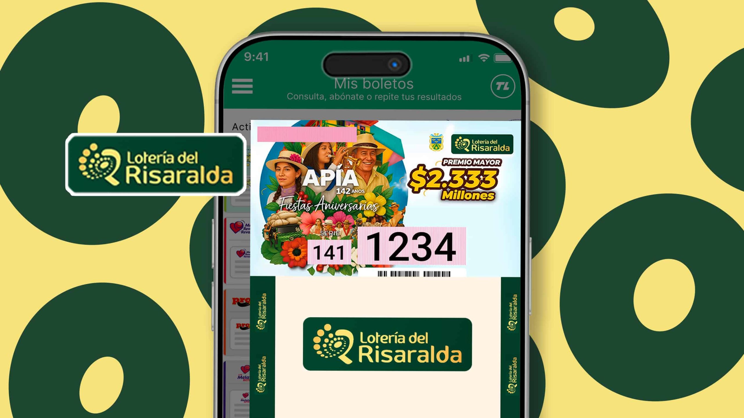Cómo jugar la Lotería del Risaralda en TuLotero con $14.400 millones en juego
