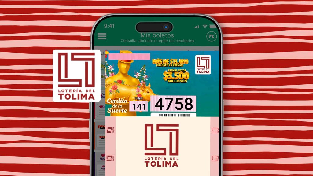 Cómo jugar a la Lotería del Tolima desde la app de TuLotero
