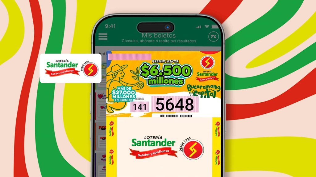 Cómo jugar a la Lotería de Santander desde el celular con TuLotero