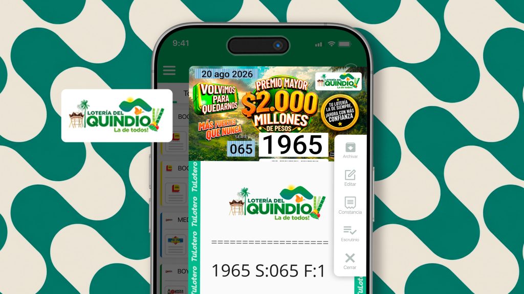 Cómo jugar a la Lotería del Quindío desde TuLotero